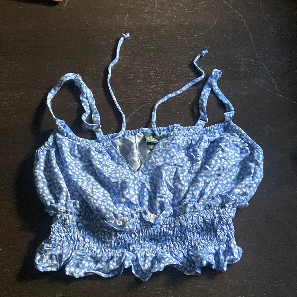 Wild Fable Blue flowery Cami Top